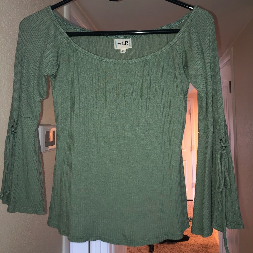 Off the shoulder blouse